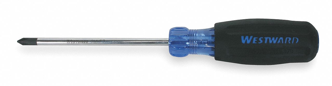 Phillips Screwdriver, #1 Tip, 7 3/4 In L
