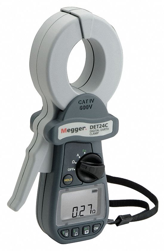 Clamp On Earth Resistance Tster, 1500 Ohm