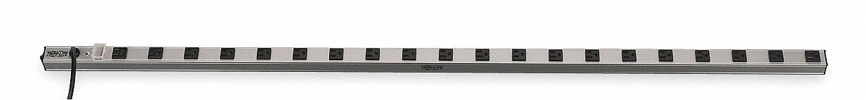 Outlet Strip, 15A, 20 Outlets, 15 Ft. Cord