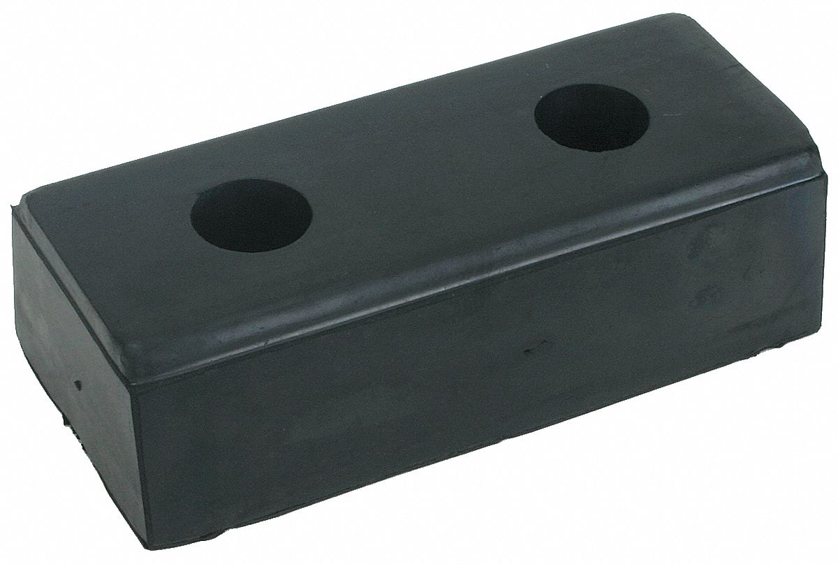 Dock Bumper, 10x3x4 1/2 In, PK4