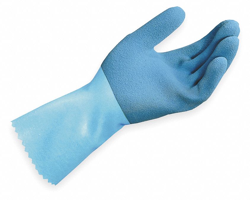 Chemical Resistant Glove, 45 mil, Sz 8, PR