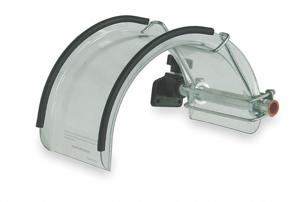 Lathe Guard, For Up To 6 In Dia Chuck