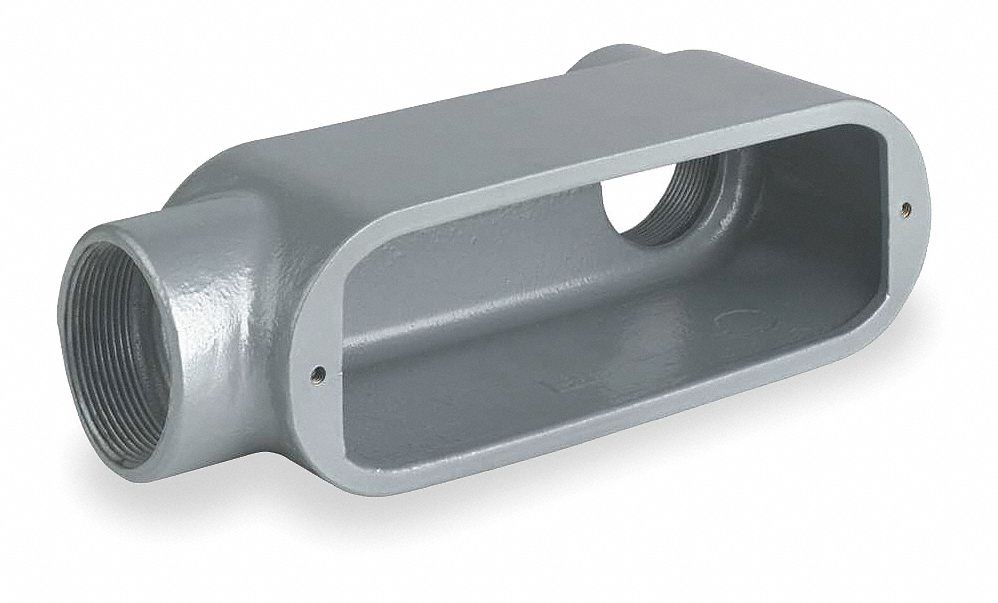 Conduit Body, LB Style, 3/4 In, Aluminum