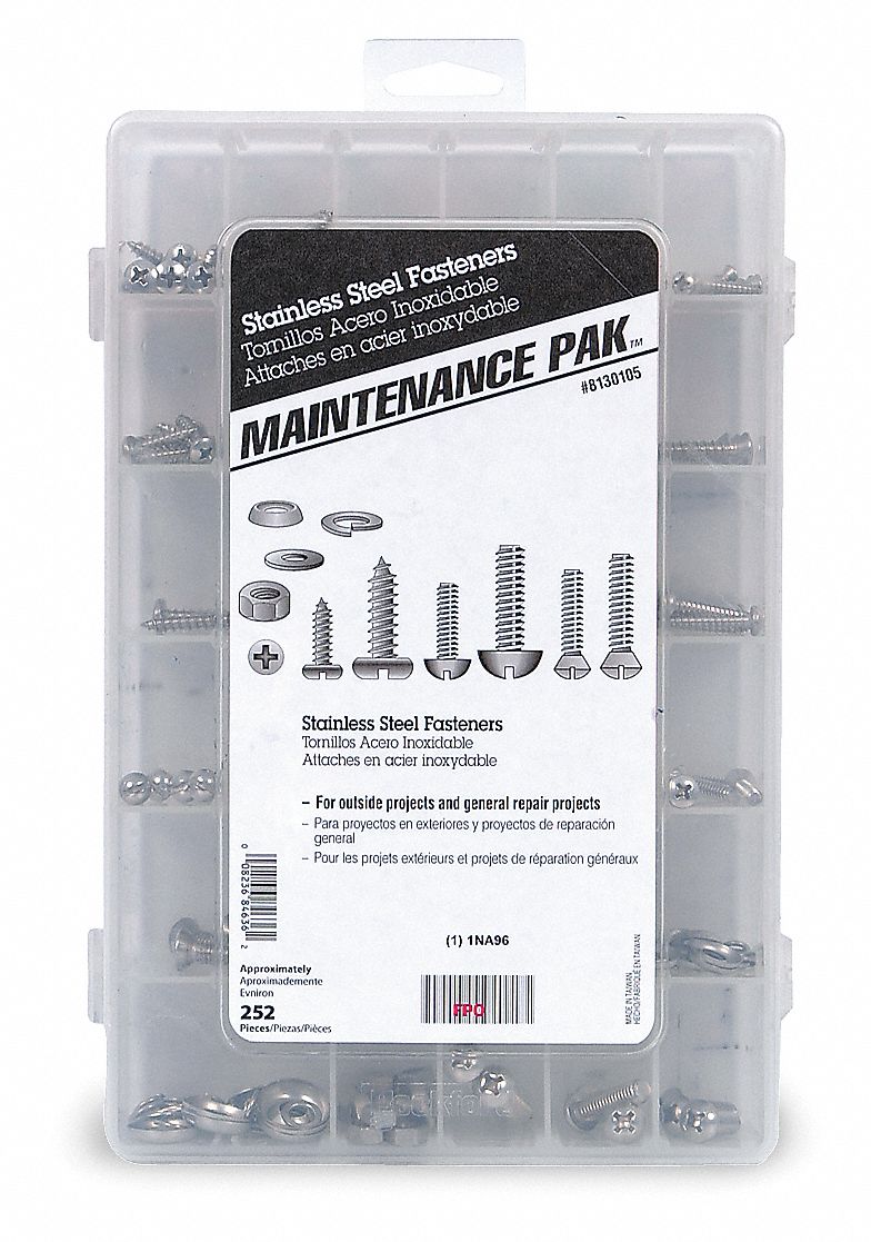 Multi Screw Kit, 252 PC
