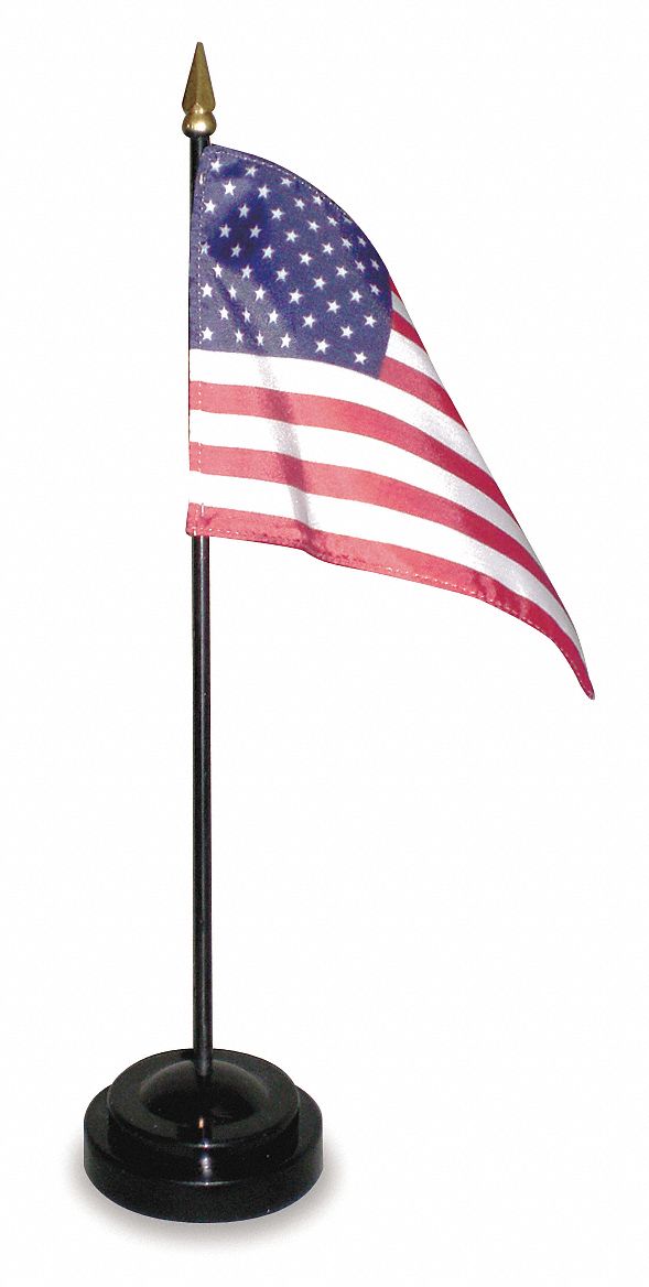 US Desk Flag Set