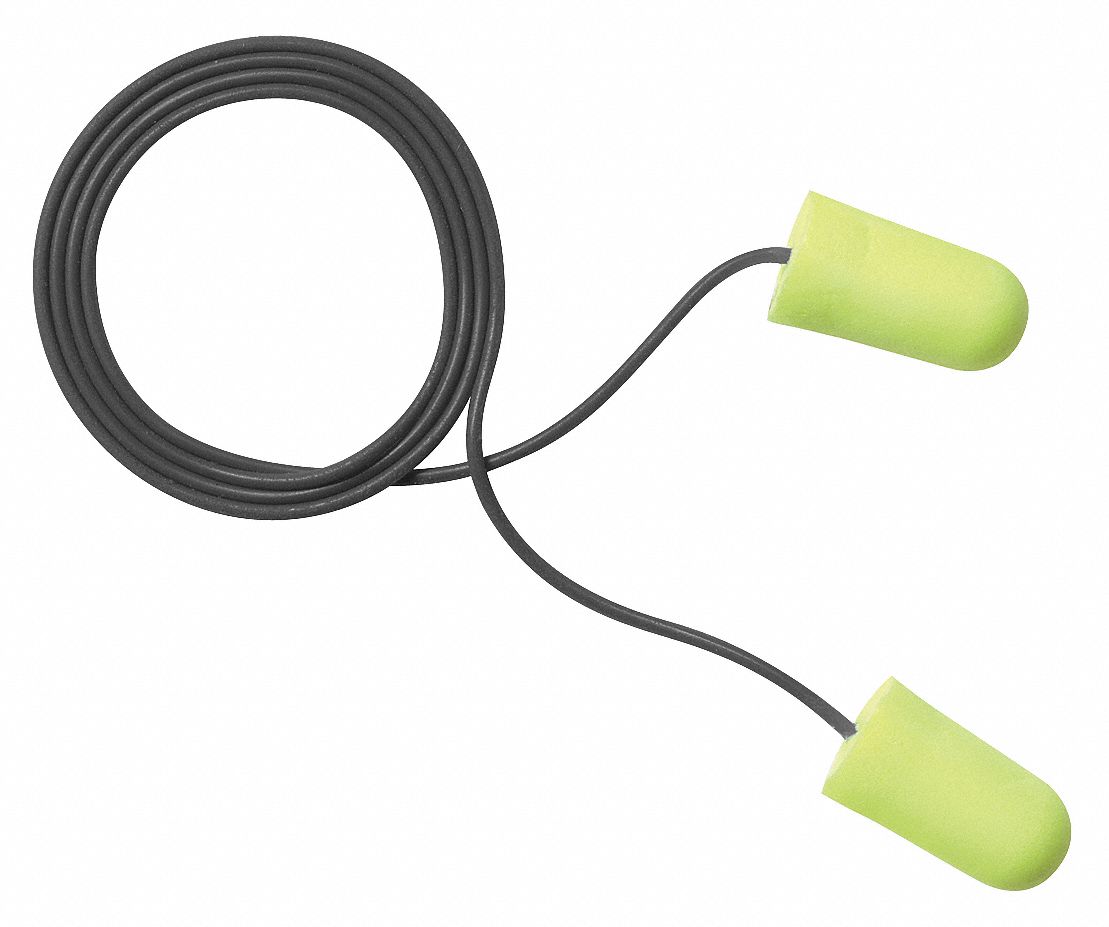 Ear Plugs, 32dB, Corded, Met Det, Reg, PK200