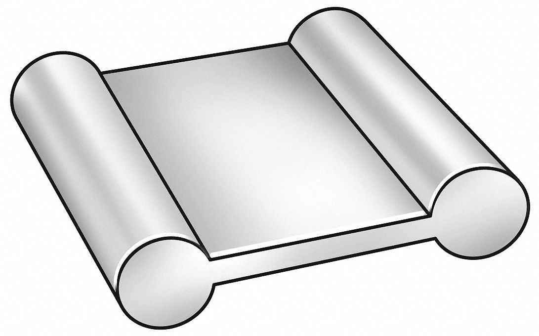 Dogbone, UHMW, White, 1/4x3 1/4x10 Ft