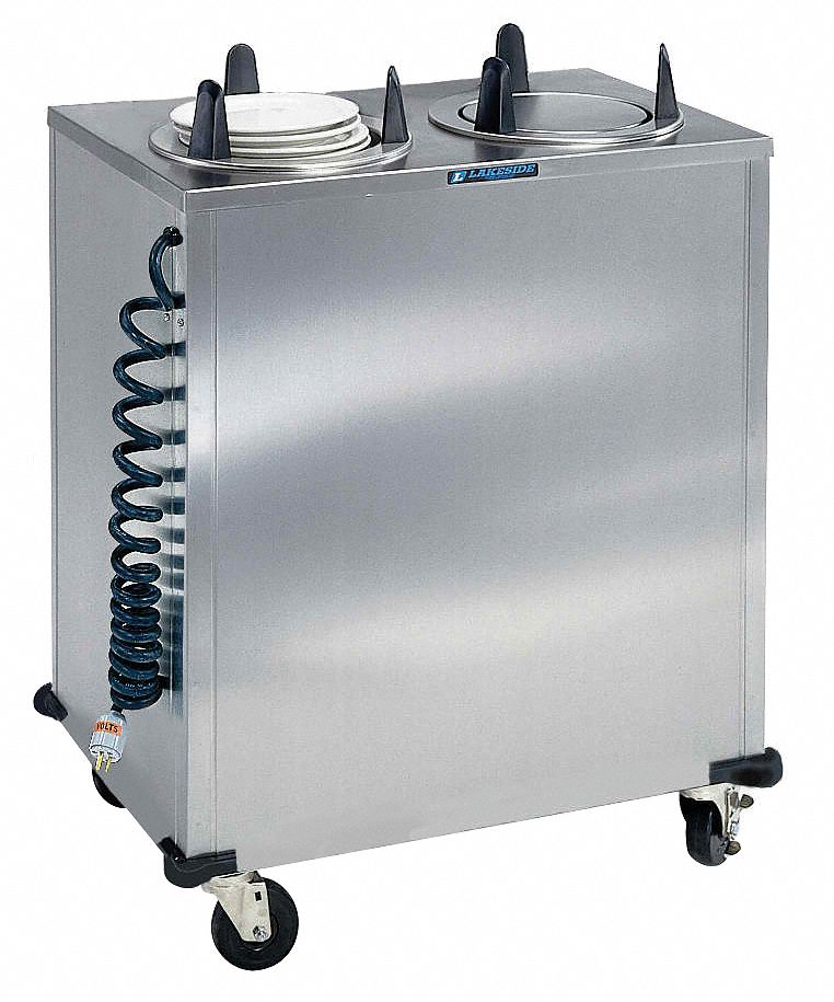 Plate Dispenser Cart, SS, 32x18-1/2x39-7/8