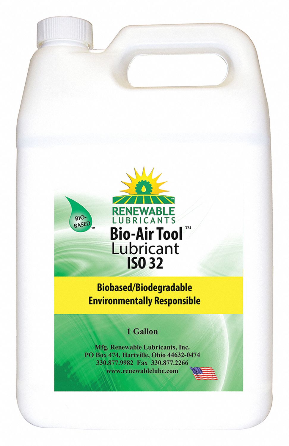 Air Tool Lube, ISO 32 Biodegradable, Gal