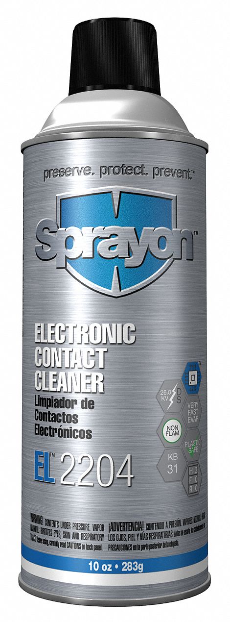 Non-Flammable Contact Cleaner, 12 oz.