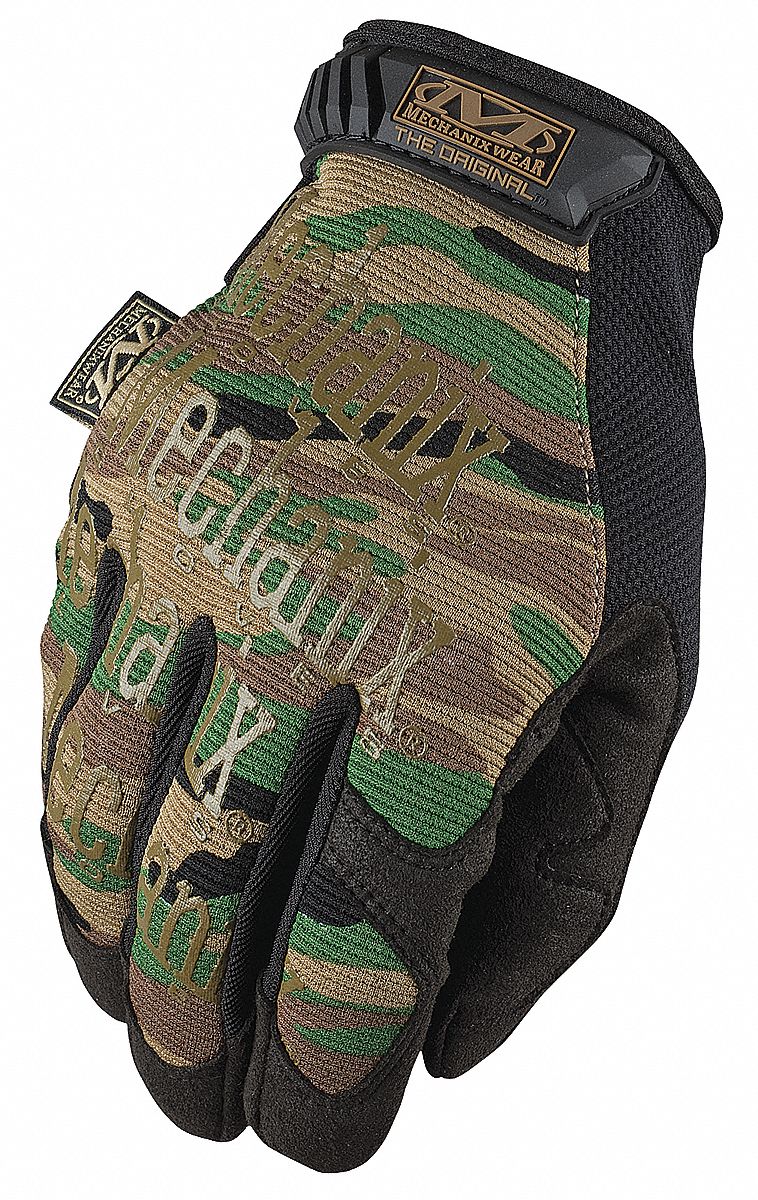 Mechanics Gloves, Camo, L, PR