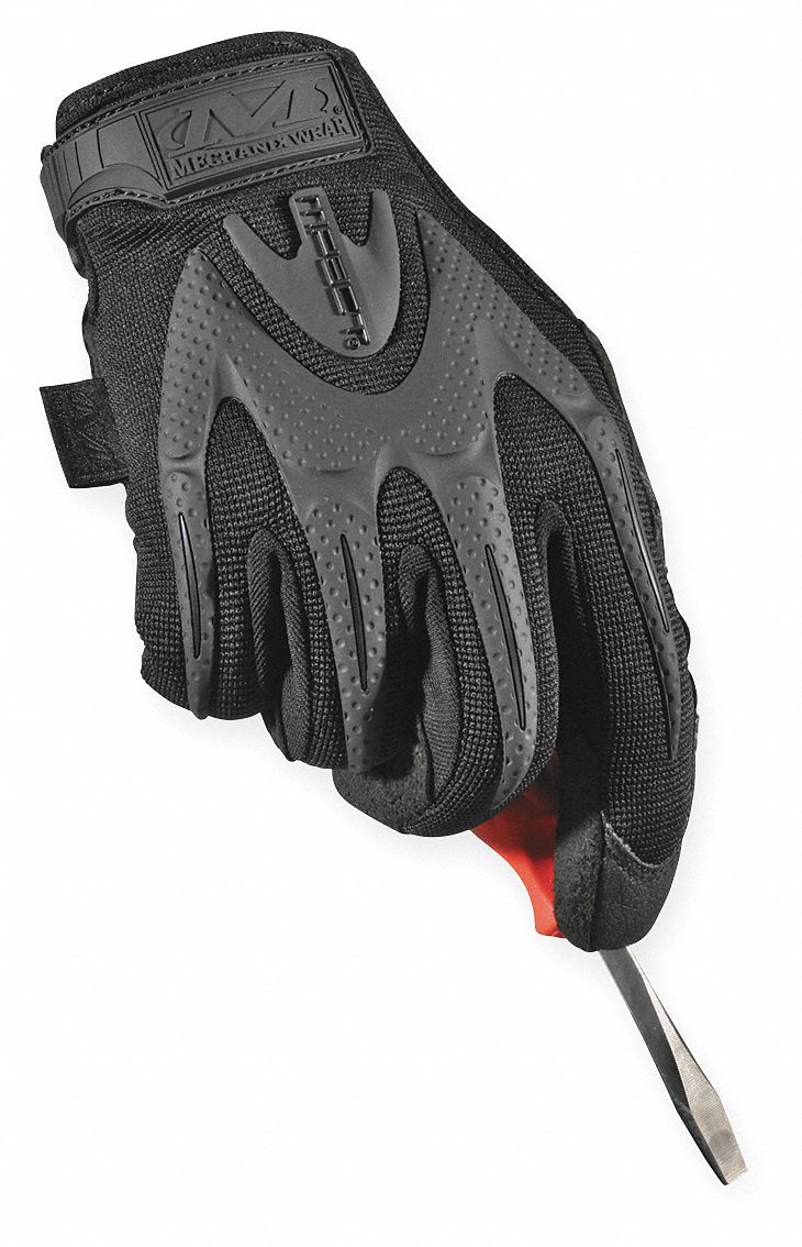 Anti-Vibration Gloves, L, Covert Black, PR