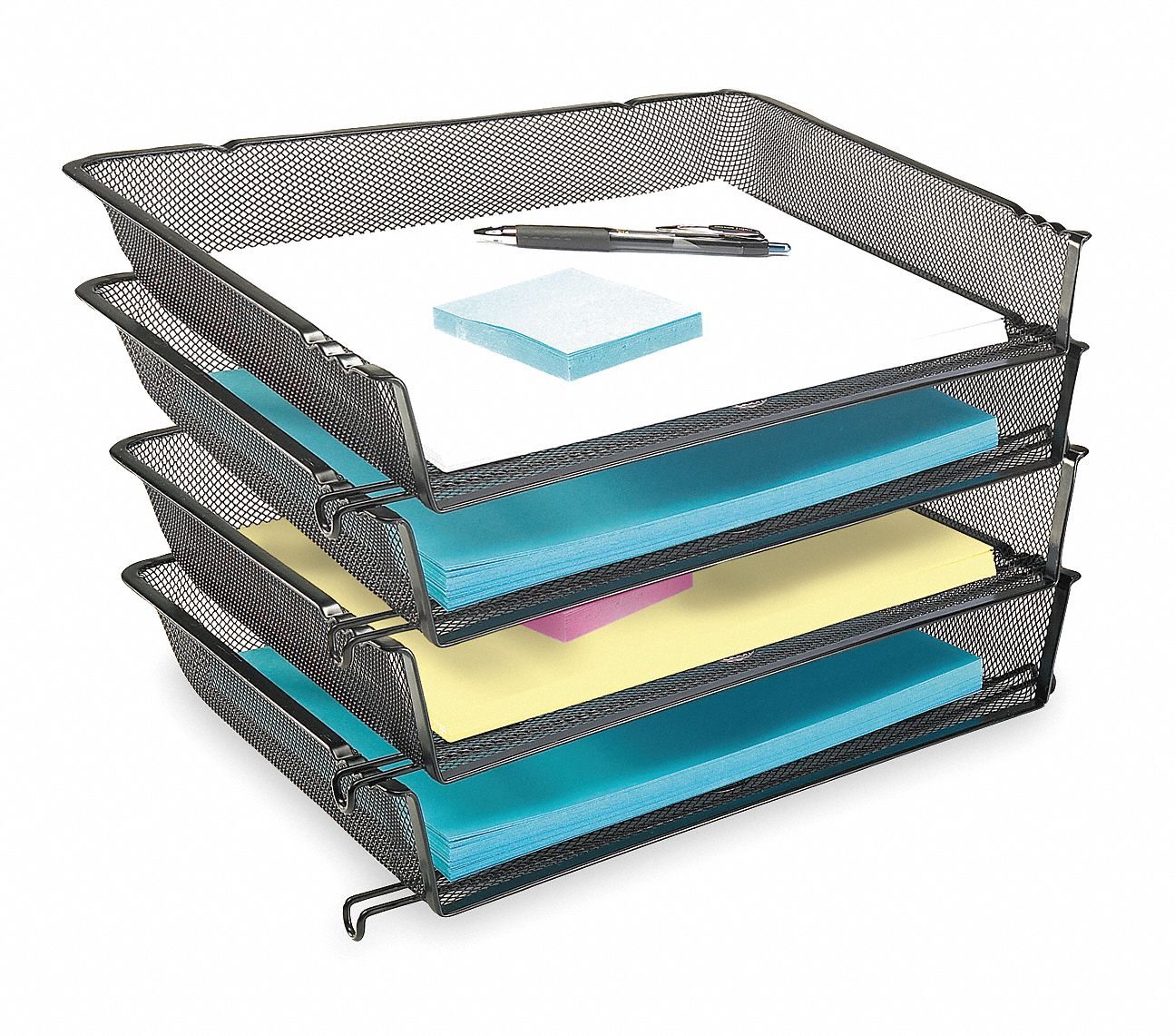 Tray/Drawer, Letter, 2 Horiz., 1 Drawer