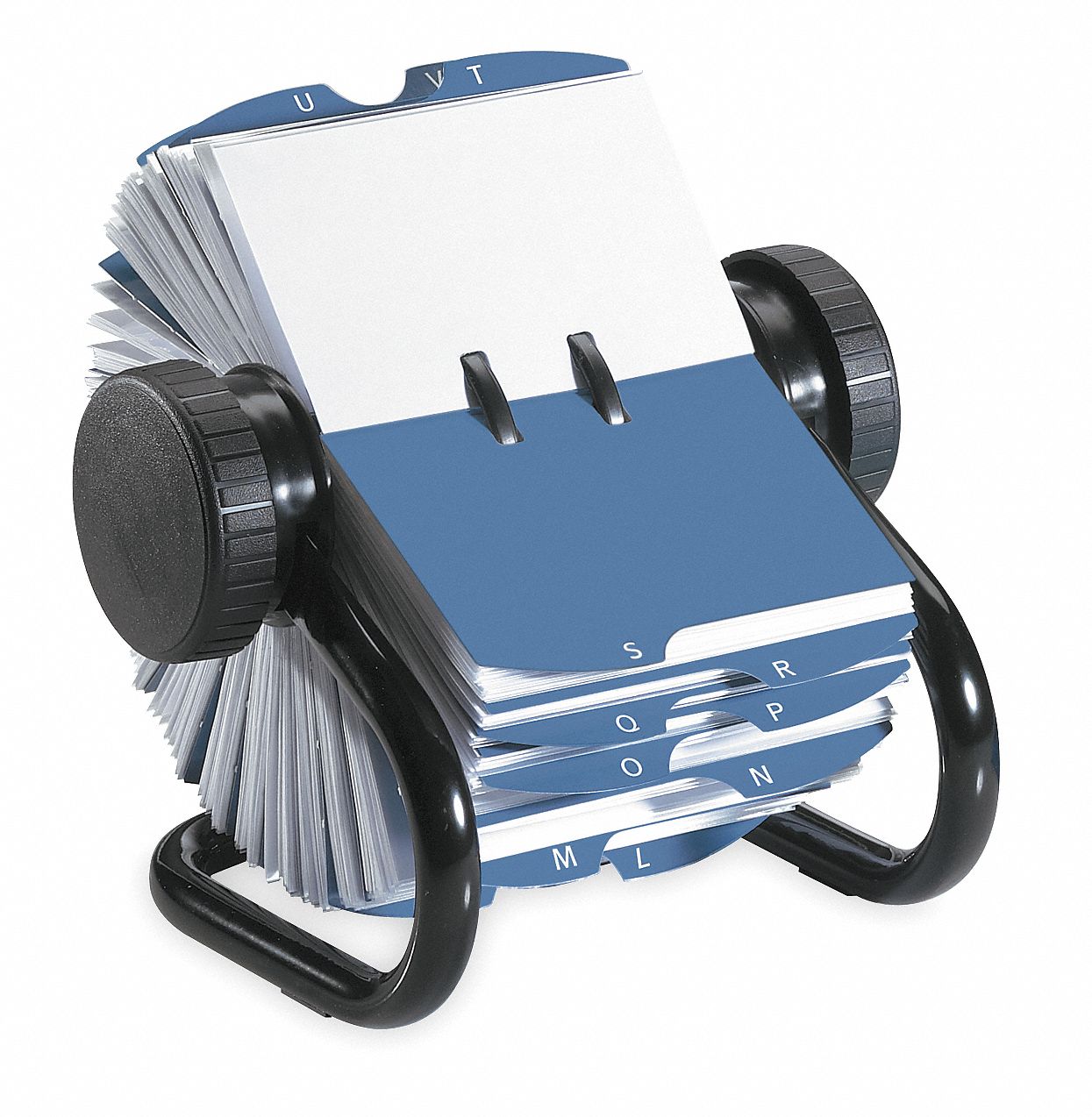 Rotary Card File, 200 Ct, Metal