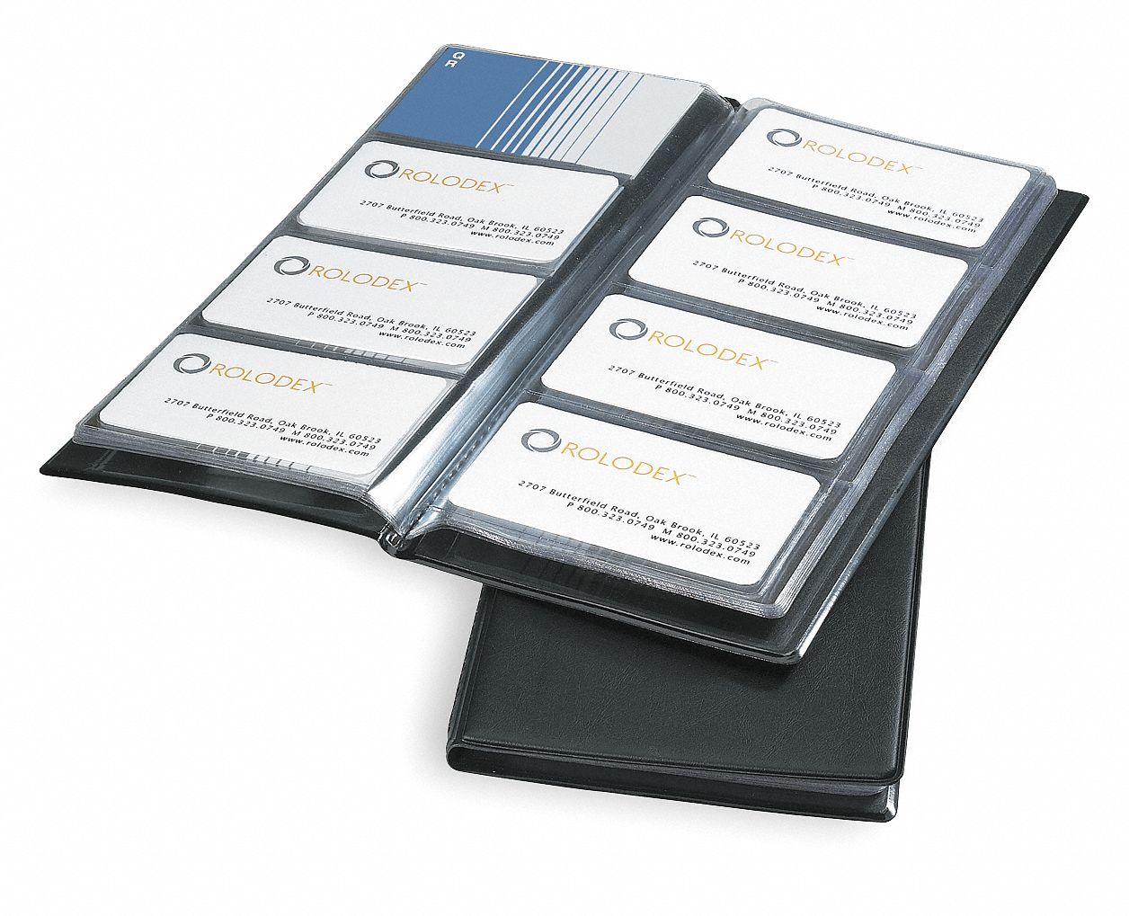 Business Card Book, 96 Ct, Vinyl