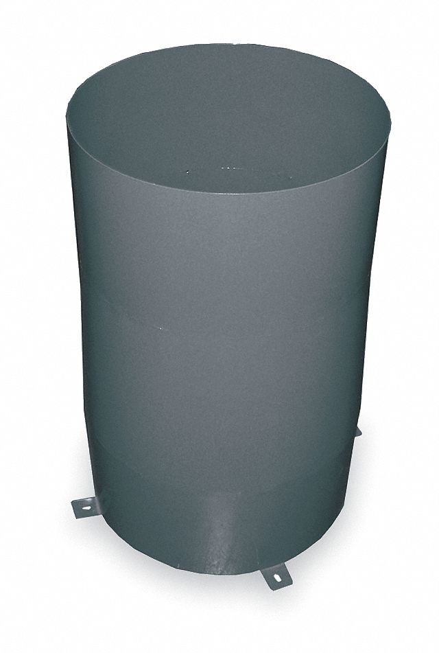 Top Exhaust Duct Adapter, 21-15/32 In L