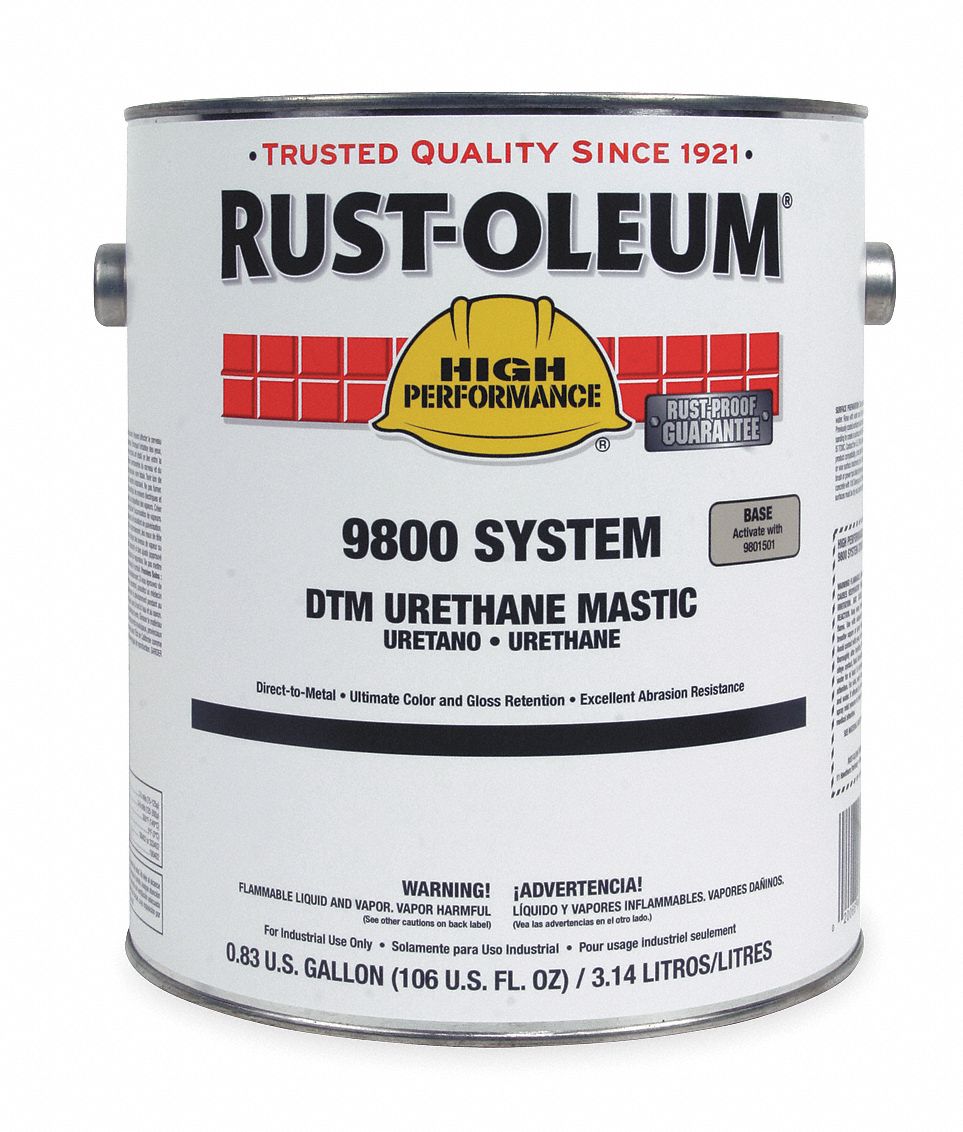 9800 Urethane Mastic, Safety Blue, 1 gal.