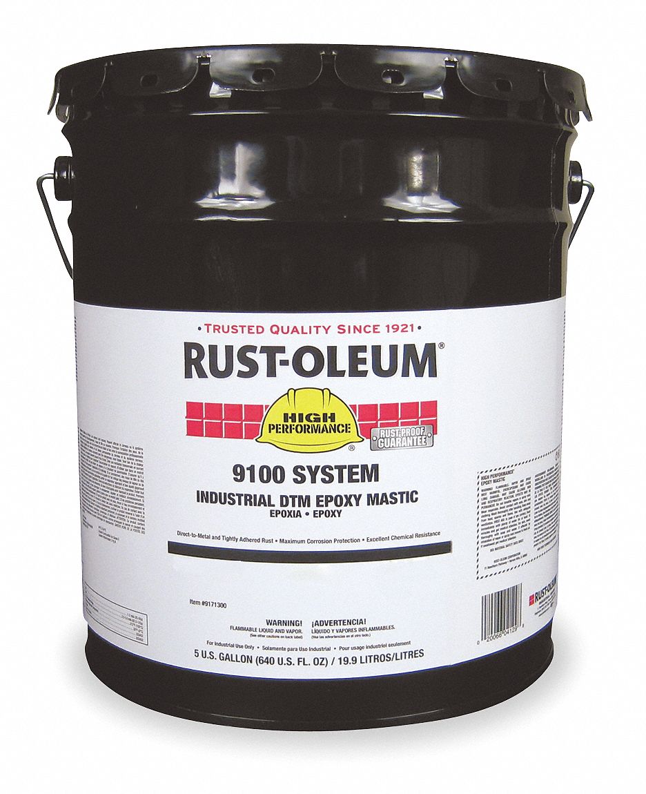 Coating, Caution Yellow, Epoxy, 5 Gal.
