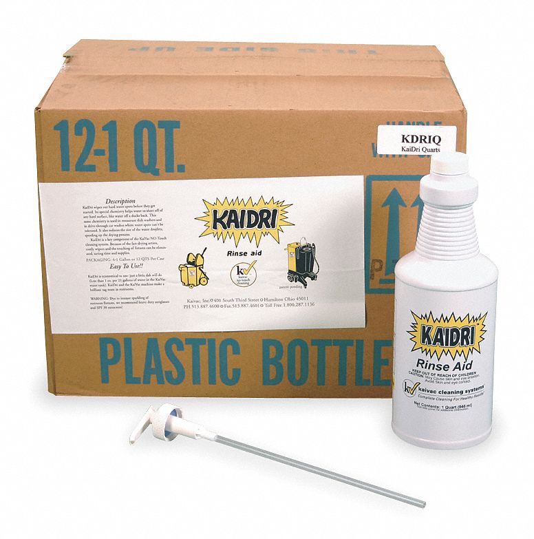 Rinse Aid, 32 oz., PK 12
