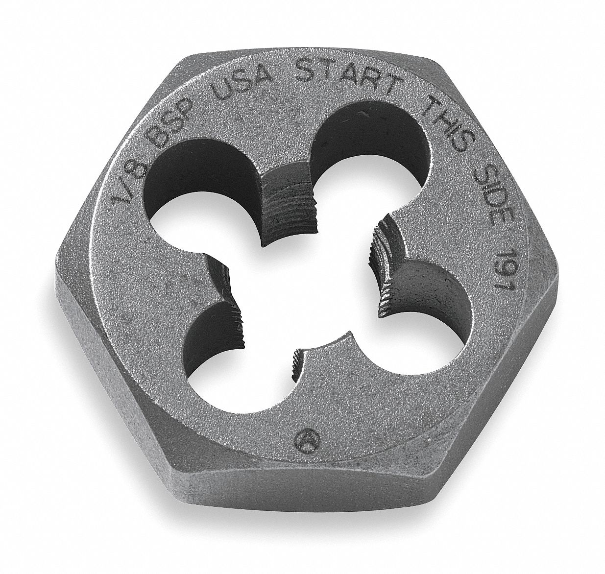 Hexagon Die, Carbon Steel, RH, 3/4-16, NF