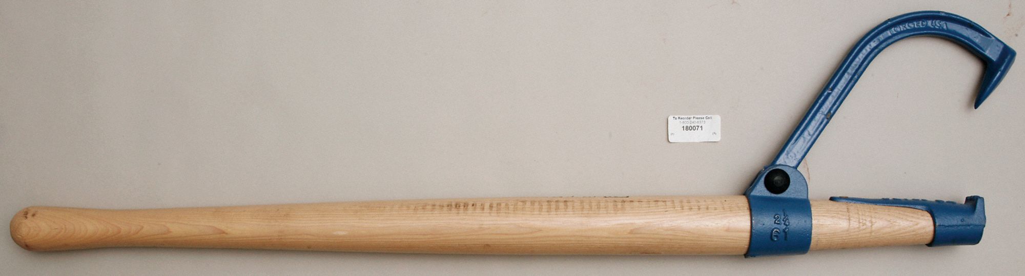 Cant Hook, 2 1/4 In Dia, 3 Ft Long