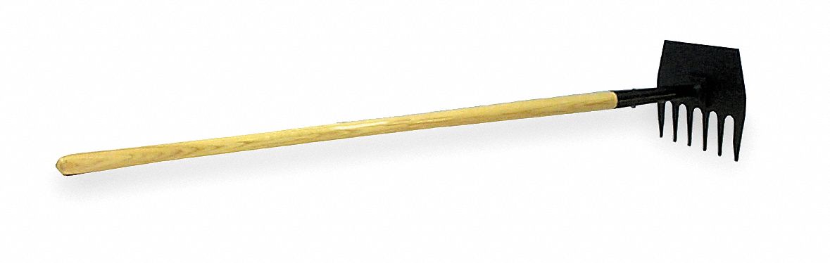 McCleod Tool, 9 3/4 In, 6 Tooth, 51 In L