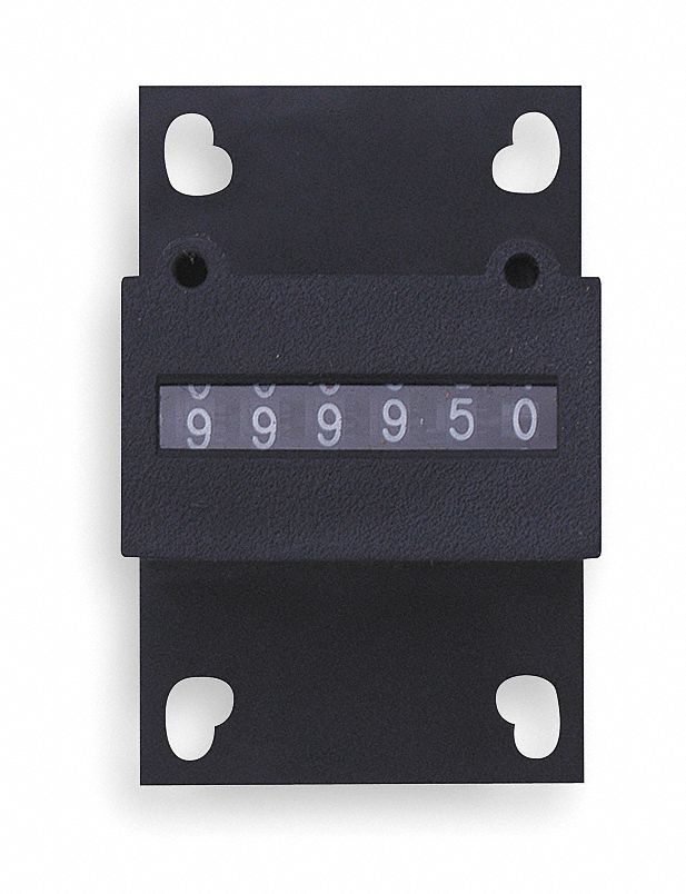 Counter, Electrical, 6 Digit, 115 VAC