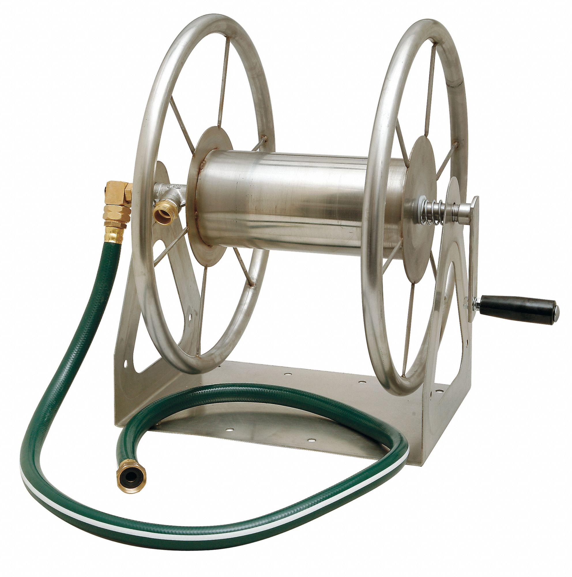 Wall Mount Hose Reel, Steel, 15-1/2 In.