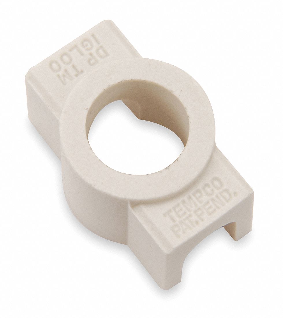 CeramicTerminalCovers, 2InLine Ports, PK10