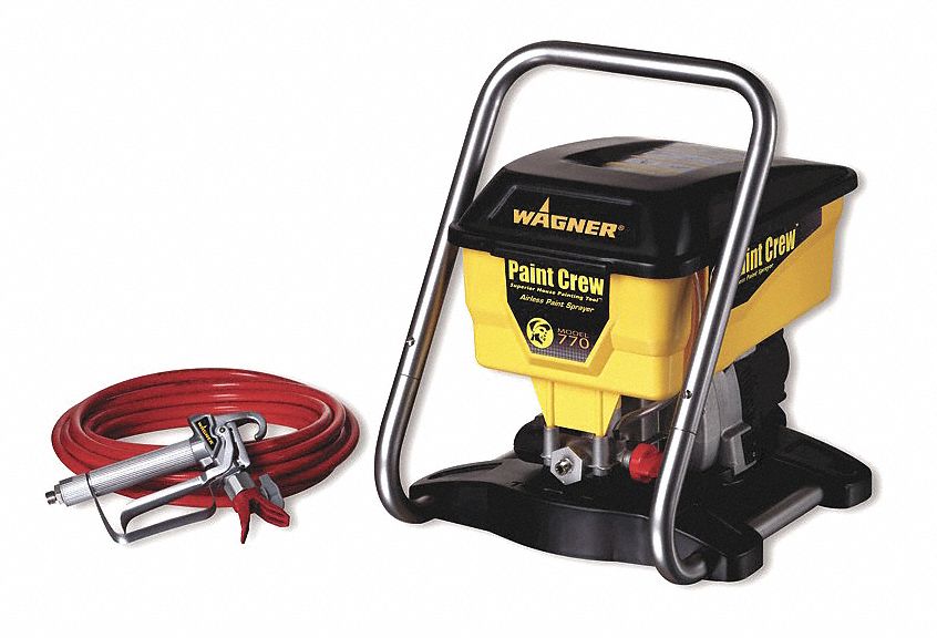 Airless Paint Sprayer, 3/8 HP, 0.12 gpm