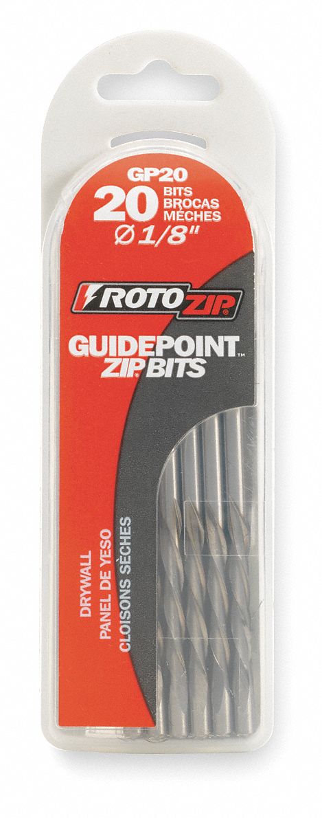 Guidepoint Drywall Bit, HSS, PK 16