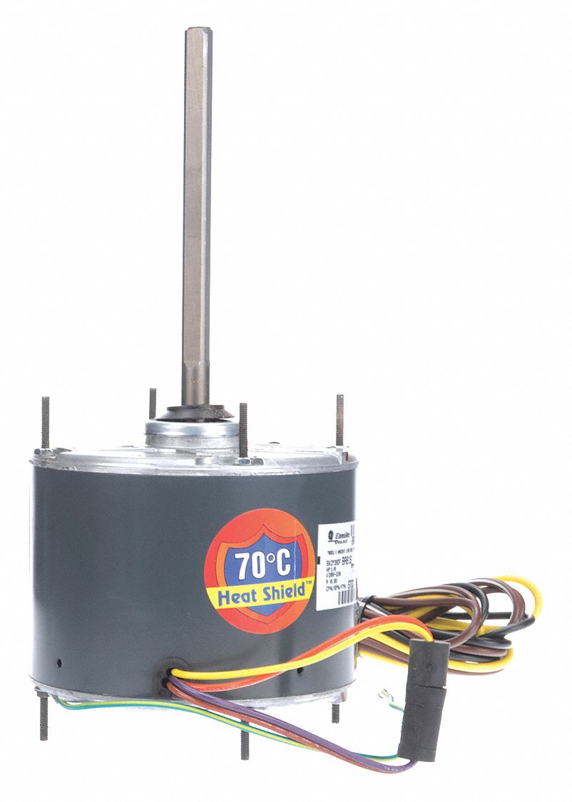 Condenser Fan Motor, 1/2 HP, 1075 rpm, 60Hz