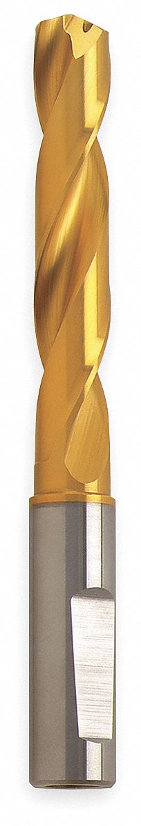 Jobber Drill, Coolant Fed, 15.2mm, TiN