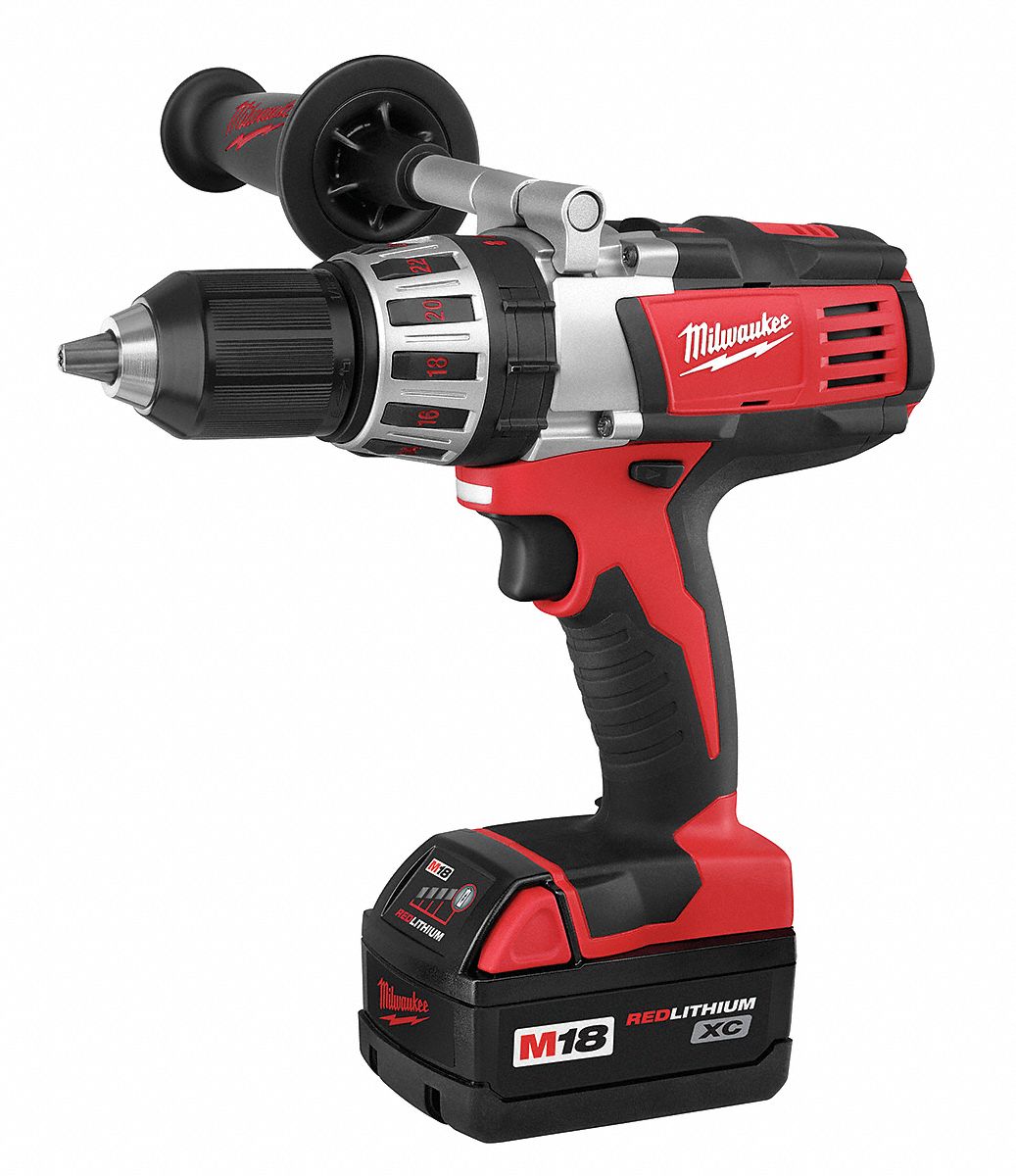 Cordless Drill/Driver Kit, 18.0V, 1/2 In.