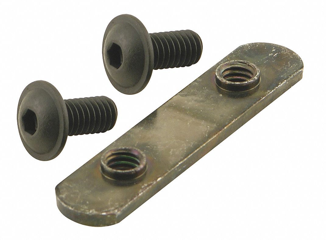 Dbl T-Nut & 2 FBHSCS, For 15S, PK 6