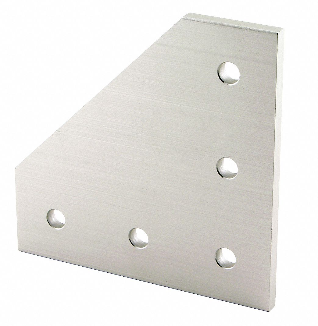 Joining Plate, 5 Hole, 90 Deg, For 15S