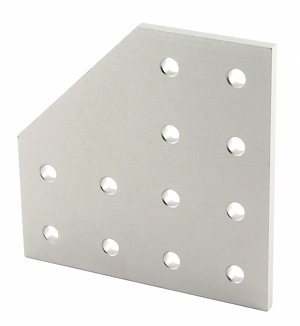 Joining Plate, 12 Hole, 90 Deg, For 10S
