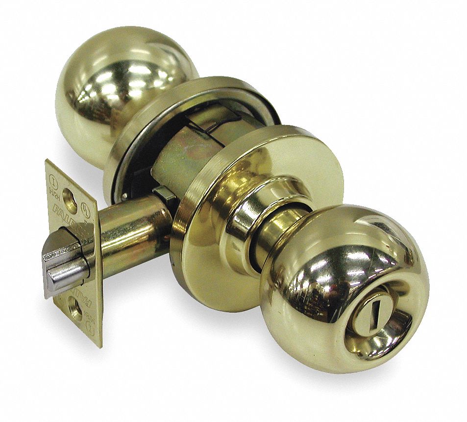 Light Duty Lockset, Ball Shape Knob