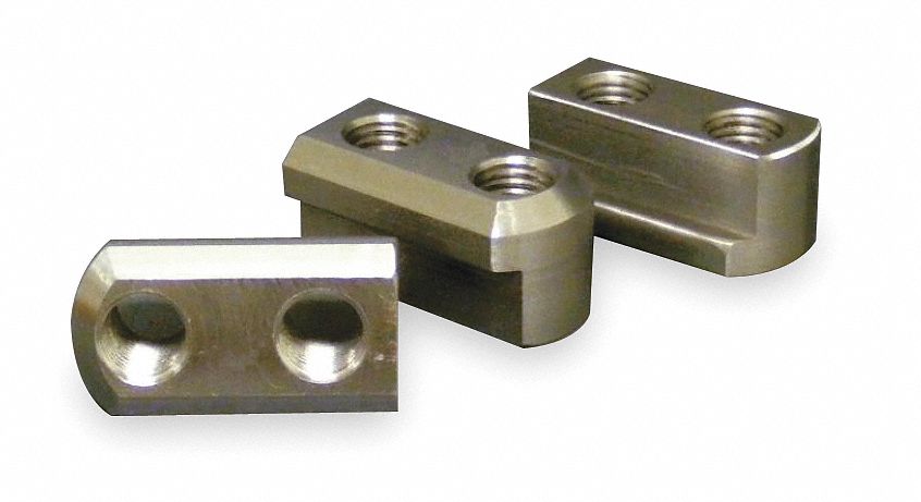 Jaw Nut, Steel, 10 In Kitagawa B-210, PK 3