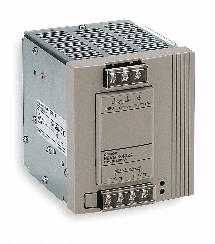 Power Supply, 24VDC, Amps 10