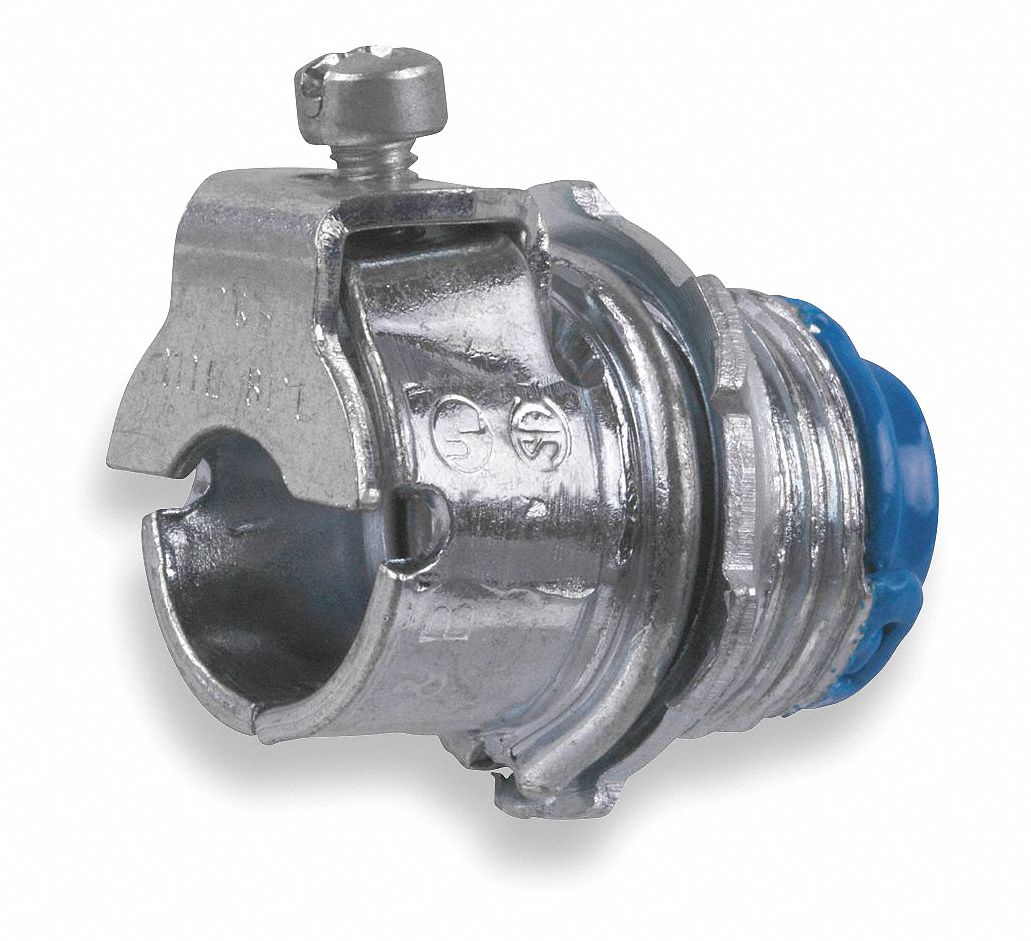 Conduit Fitting, Straight, Insul, 3/8 In