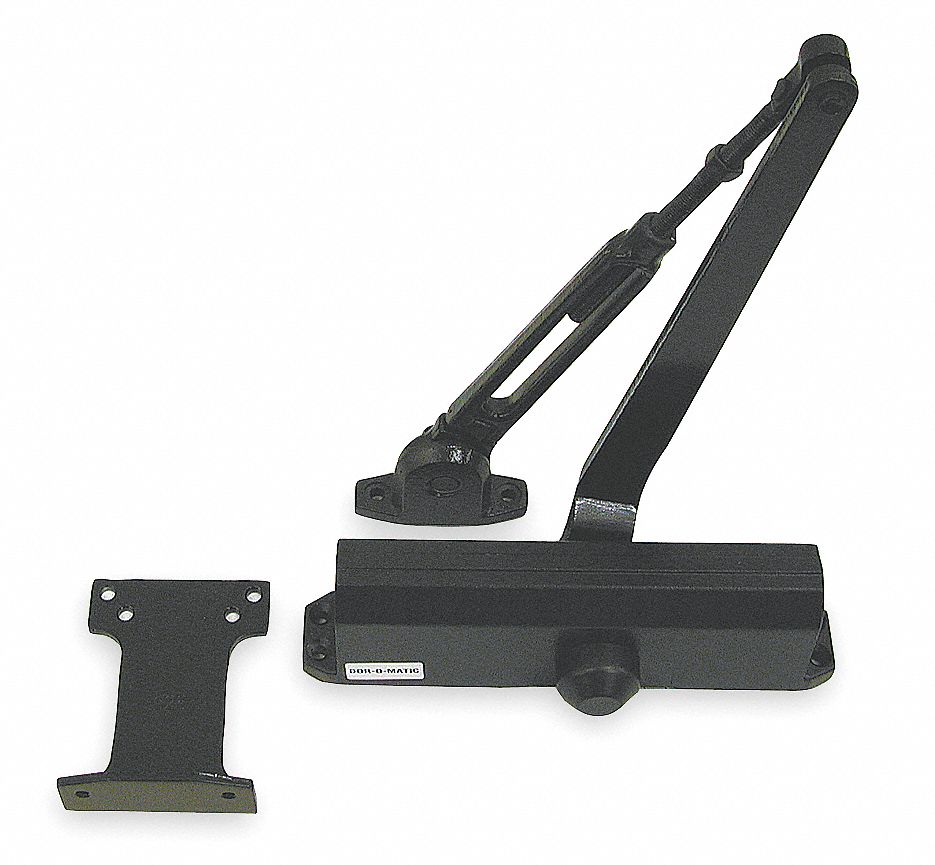 Hydraulic Door Closer, Bronze, Med Duty