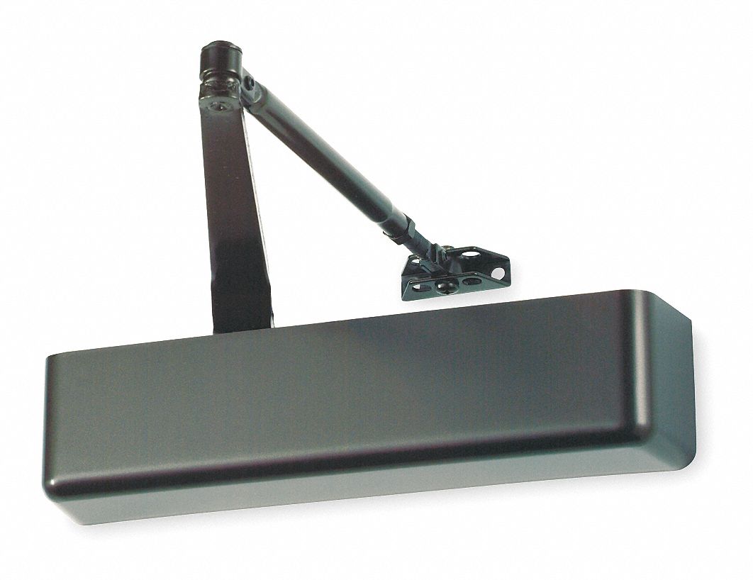 Hydraulic Door Closer, Bronze, Med Duty