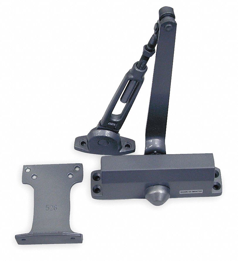 Hydraulic Door Closer, Alum, Non Handed
