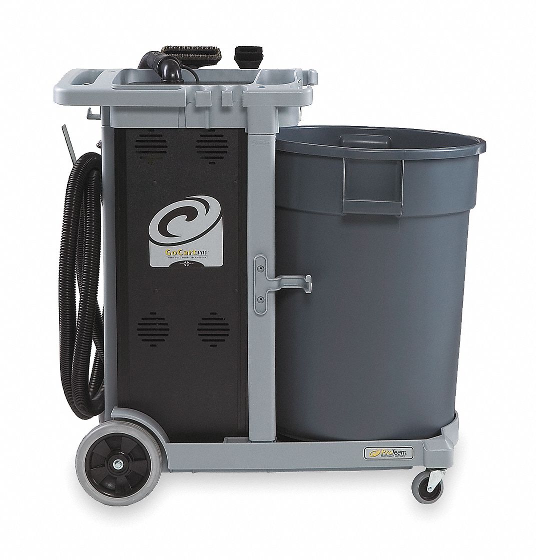 Cart Vac, 13.4 A, 120 V, 82 CFM