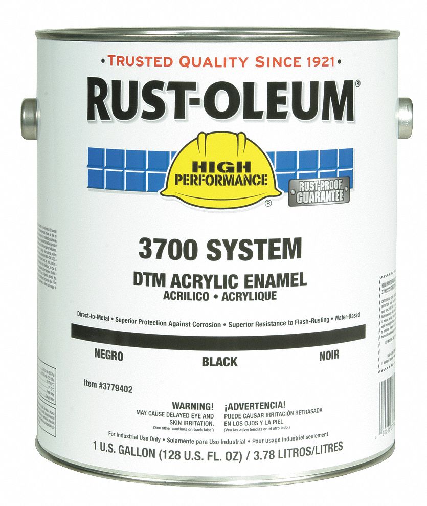 3700 Acrylic Enamel, Safety Blue, 1 gal.
