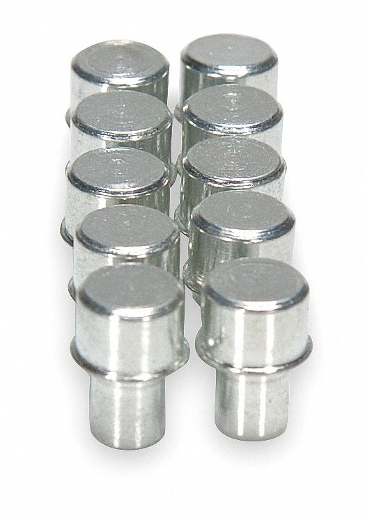 Power Peg Socket Post, 1/4 In, PK 10