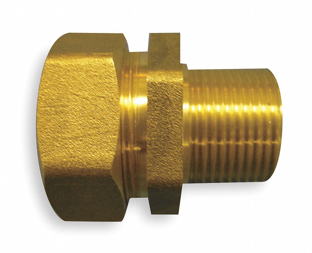 Male Fitting, Tube Size 3/4In, Pk 6