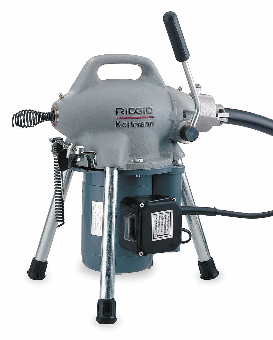 Section Drain Cleaning Machine, 3/4-4 In