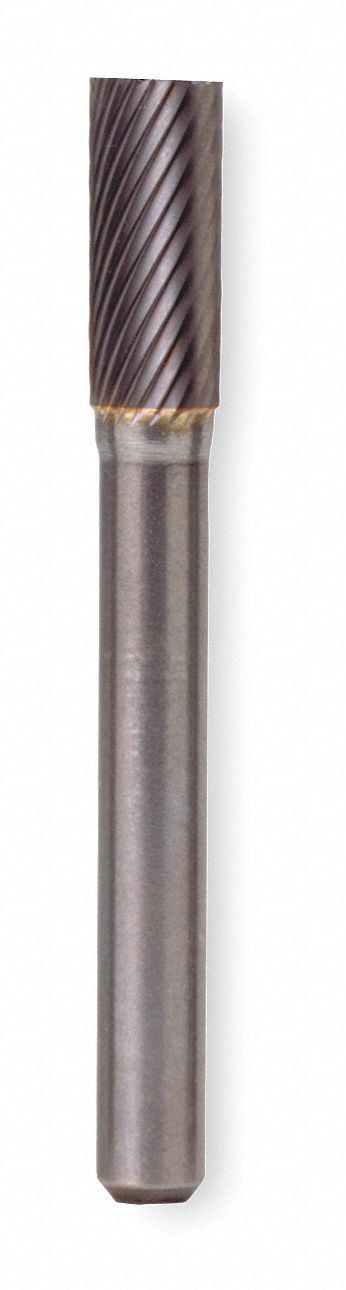 Carbide Bur Alum Cut, End Cut, 1/2